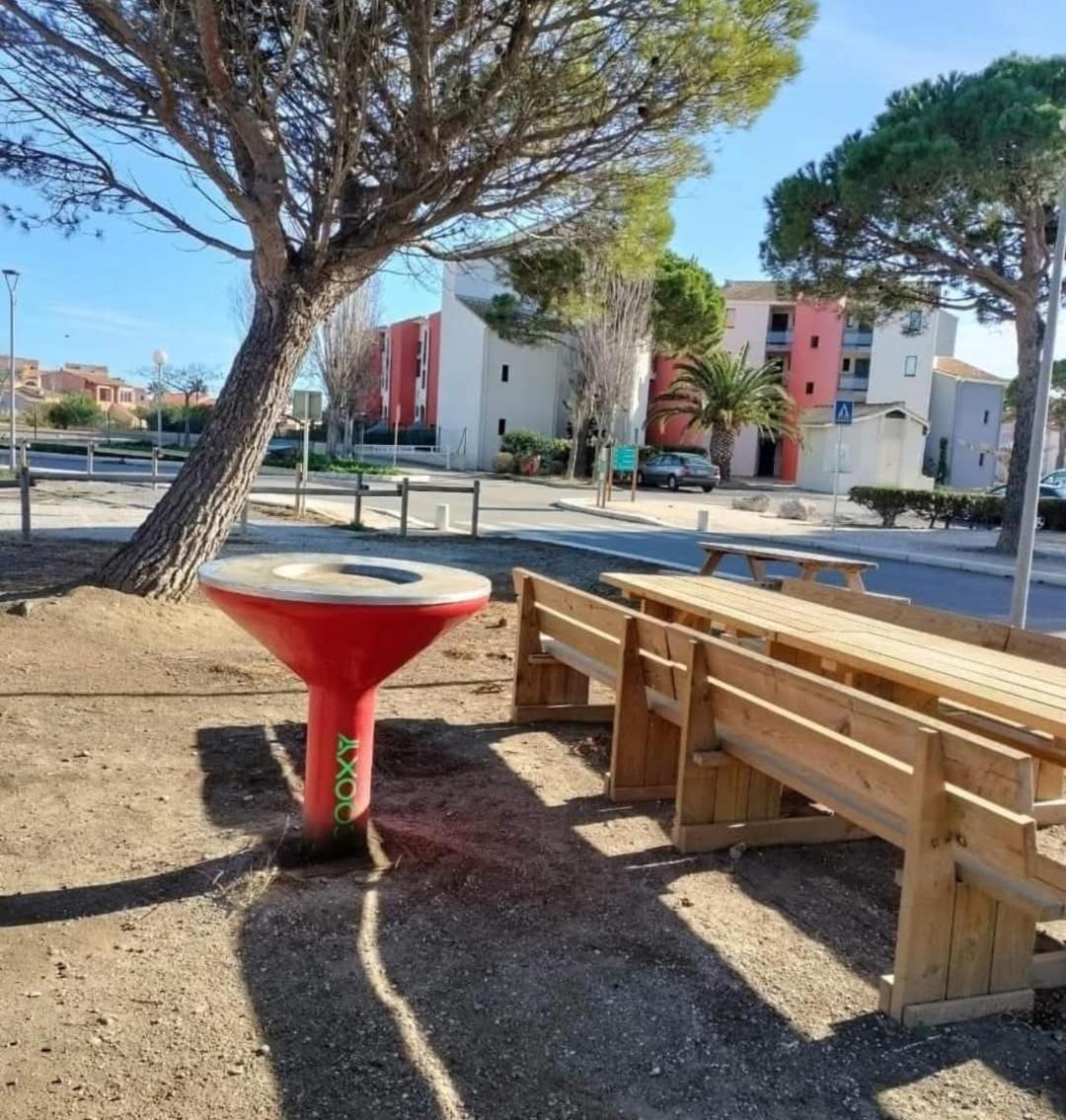 לה ברקרה Appartement Tout Confort A Cap Coudalere Avec Vue Magnifique Sur Le Canigou Au Bord Du Lac - Check In Automatise - Parking Gratuit - Aire De Jeux D'Enfants - מראה חיצוני תמונה